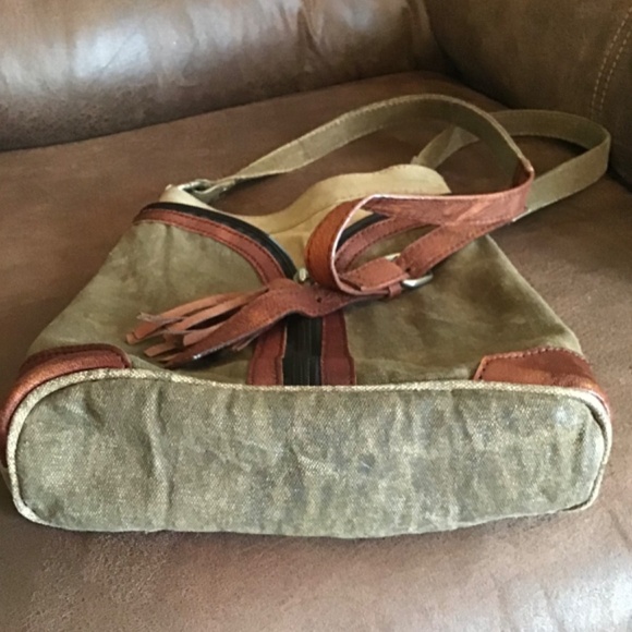 Mona B Olive Crossbody Bag - Picture 15 of 16